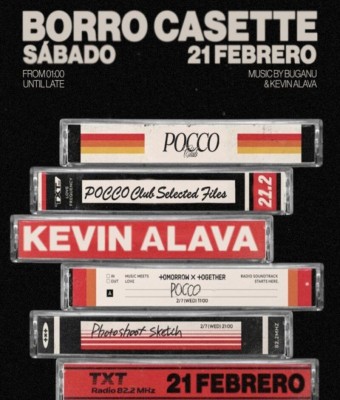 Borro Casette by: POCCO CLUB en Valencia