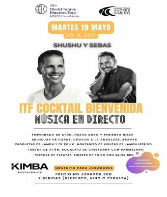 ITF cocktail bienvenida en Barcelona