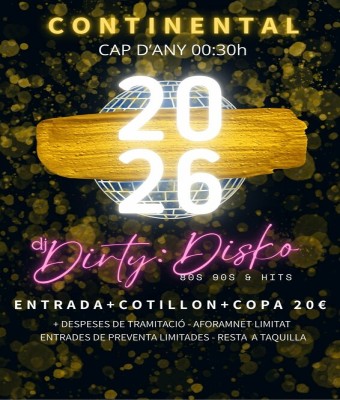 CAP D’ANY 2026 CONTINENTAL en Barcelona