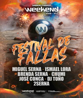 Festival de Fallas Weekend en Valencia