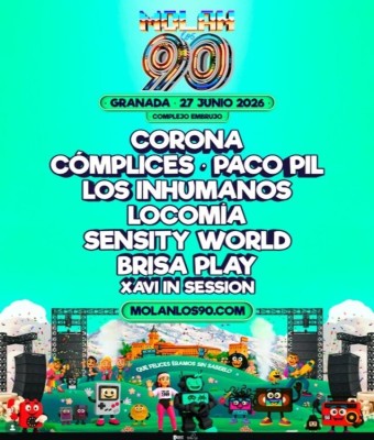 MOLAN LOS 90 - Complejo Embrujo Granada