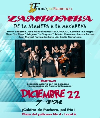 ZAMBOMBA FLAMENCA “DE LA ALAMEA A LA MACARENA” en Sevilla