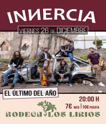 INNERCIA LIRIOS VIERNES 26 DIC. en Palmas, Las