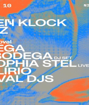 Ben Klock / Oval: Sega Bodega dj set · Sophia Stel live · Alírio en Barcelona