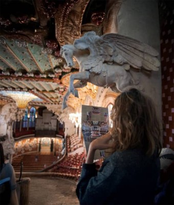 Palau de la Música - Visita con folleto en Barcelona
