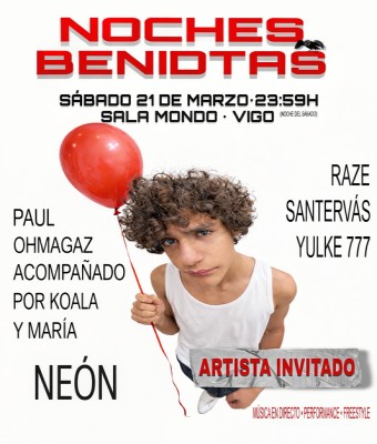 NOCHES BENDITAS - Club Mondo Vigo en Pontevedra