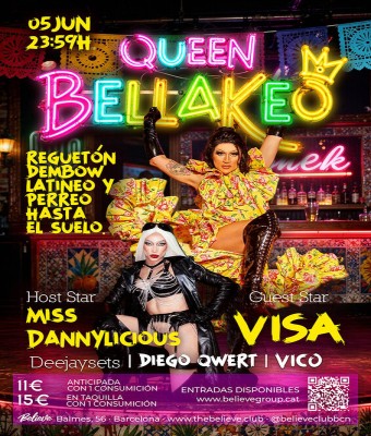 Queen Bellakeo · Visa & Miss Dannylicious en Barcelona