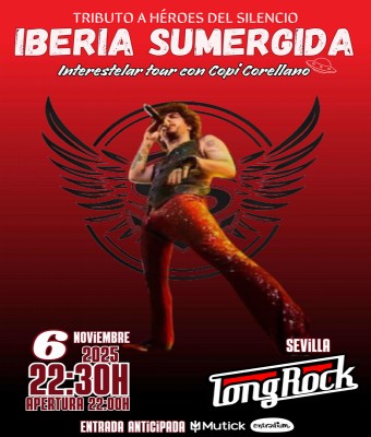 Iberia Sumergida con Copi Corellano en Sevilla - Long Rock
