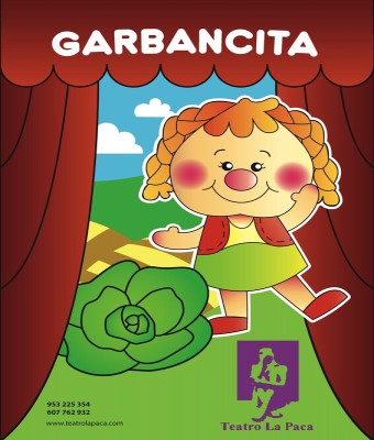 GARBANCITA - Teatro La Paca - Domingo 5 Octubre (12:00 h) Público Familiar en Córdoba
