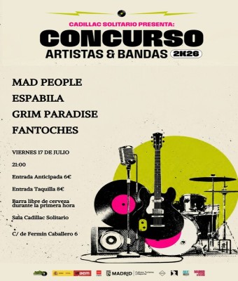 CONCURSO CADILLAC SOLITARIO 17 JULIO en Madrid