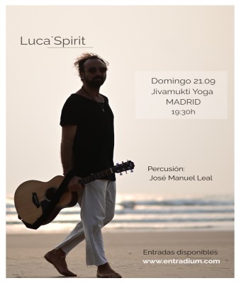 LucaSpirit - Kirtan - Jivamukti Yoga Madrid