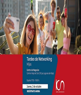 KCN Tardeo de Networking Mijas - 6 de noviembre en Las Lagunas de Mijas