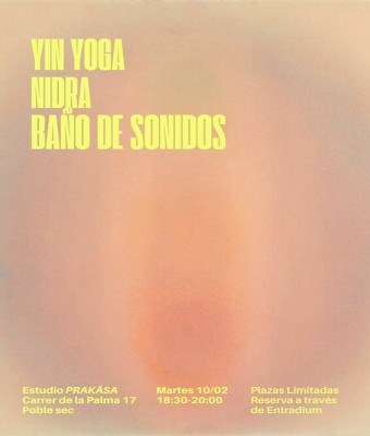 Yin Yoga - Nidra - Viaje de Sonidos en Barcelona