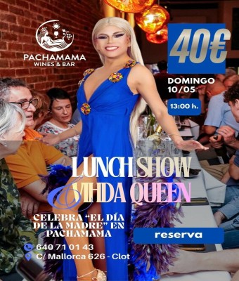 LUNCH SHOW DÍA DE LA MADRE en Barcelona