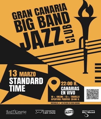 GRAN CANARIA BIG BAND JAZZ CLUB EN CANARIAS EN VIVO - CONCIERTO EN LAS PALMAS en Palmas, Las