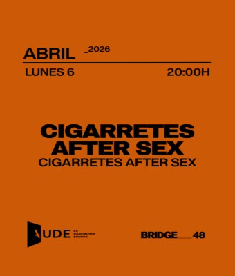 CIGARRETES AFTER SEX, CAS · AUDE Listening Session en Barcelona