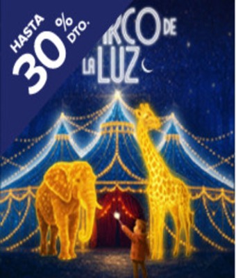 Circo Alegría: El circo de la luz en SEVILLA