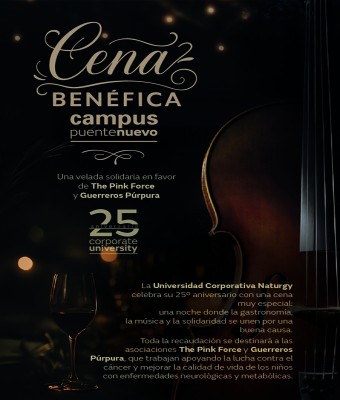 Cena Benéfica 25º Aniversario Campus Puente Nuevo en Ávila