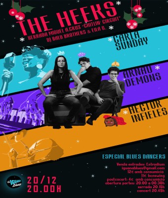 Blues a La Iguana: The Heeks en Barcelona