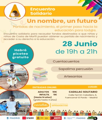 Encuentro Solidario Un nombre, un futuro en Madrid