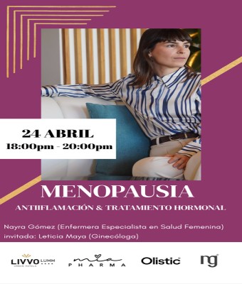 Jornadas de La Salud en Peri-Menopausia @ytunotienescalor - "Antiinflamación & Tratamiento Hormonal" en Palmas, Las