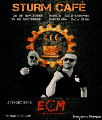 STURM CAFÉ  ECM Electrónica Cuerpo Música.  en Madrid