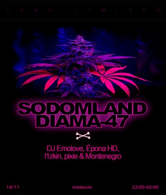 Leak Limited: Sodomland, Diama-47, DJ Emolove, Épona HD, l1zkin, pixie & Montenegro en Barcelona