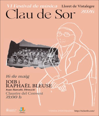 VI FESTIVAL DE MÚSICA, EN CLAU DE SOR.  JOIB I RAPHAËL BLEUSE. en Balears, Illes