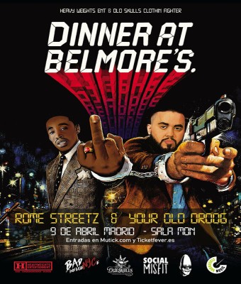 ROME STREETZ + YOUR OLD DROOG (USA) EN MADRID