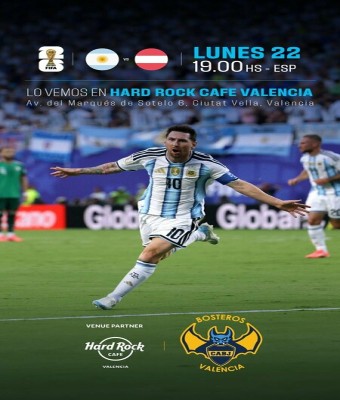 Argentina  en 16avos en Valencia/València
