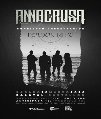 Presentación "Perder la fe" ANNACRUSA en Castellón/Castelló