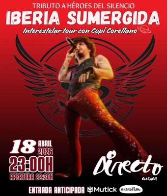 Iberia Sumergida con Copi Corellano en Cuenca - Sala Directo