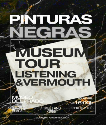 Sule B Pinturas Negras Museo Del Prado + Listening Vermouth en Madrid
