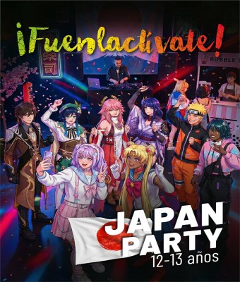 FUENLACTÍVATE "JAPAN PARTY" 12 Y 13 AÑOS en Madrid