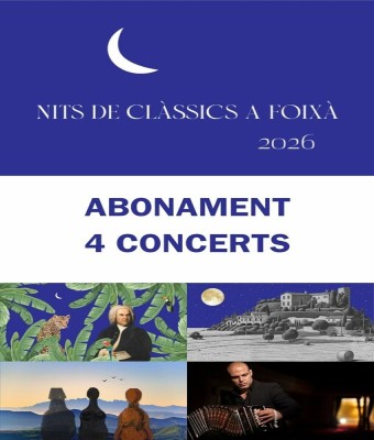 Abonament 4 concerts en Girona