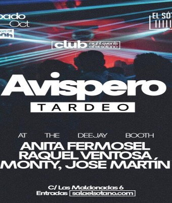AVISPERO: Anita Fermosel, Raquel Ventosa, Monty, Jose Martín en Madrid