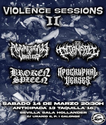 VIOLENCE SESSIONS 2 en Sevilla