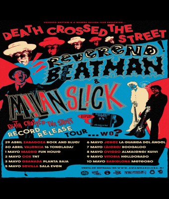 REVEREND BEAT-MAN & MILAN SLICK EN TNT BLUES, COX en Alicante/Alacant