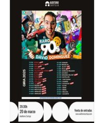 El Raro de los 90 - David Domínguez en Sevilla - Auditorio Cartuja