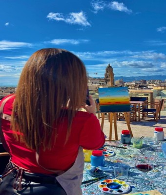 Experiencia art & wine en Me Málaga