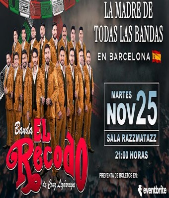 La Banda el Recodo en Barcelona