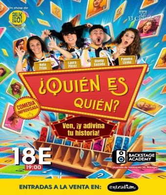 ¿Quién es quién? - Impro Show en Málaga Enero 26