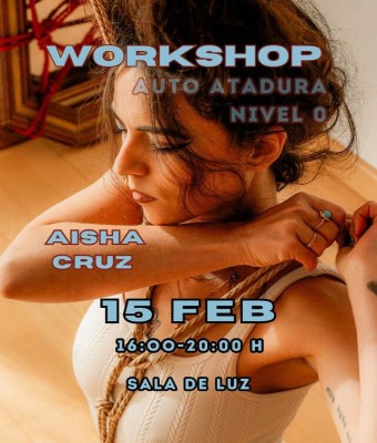 Auto Atadura Nivel 0/ Aisha Cruz/ 15 febrero en Barcelona