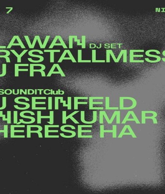 Blawan dj set · CRYSTALLMESS / DJ Seinfeld · Anish Kumar en Barcelona