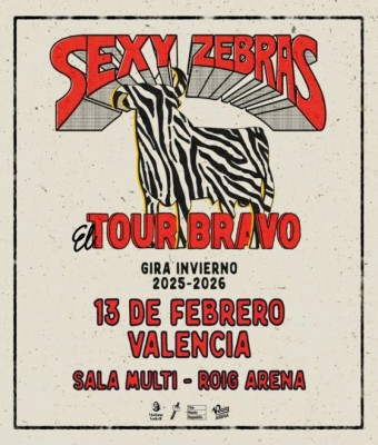 Sexy Zebras en Valencia 2026