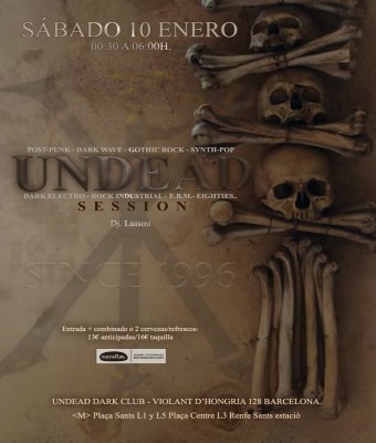 UNDEAD SESSION en Barcelona