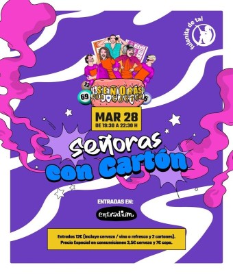 SEÑORAS CON CARTÓN 28 de marzo en Madrid
