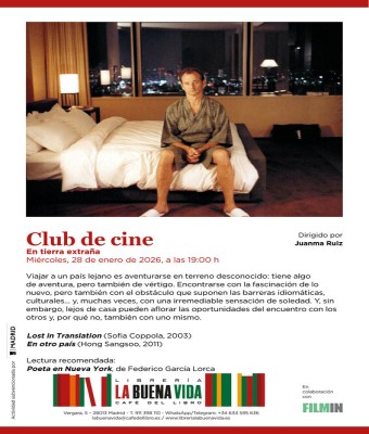 Club de cine con Juanma Ruiz: En tierra extraña en Madrid