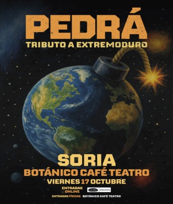 Pedrá (Tributo a Extremoduro) en Soria - Botánico Café Teatro