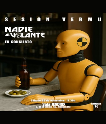 Nadie al volante en directo en Madrid